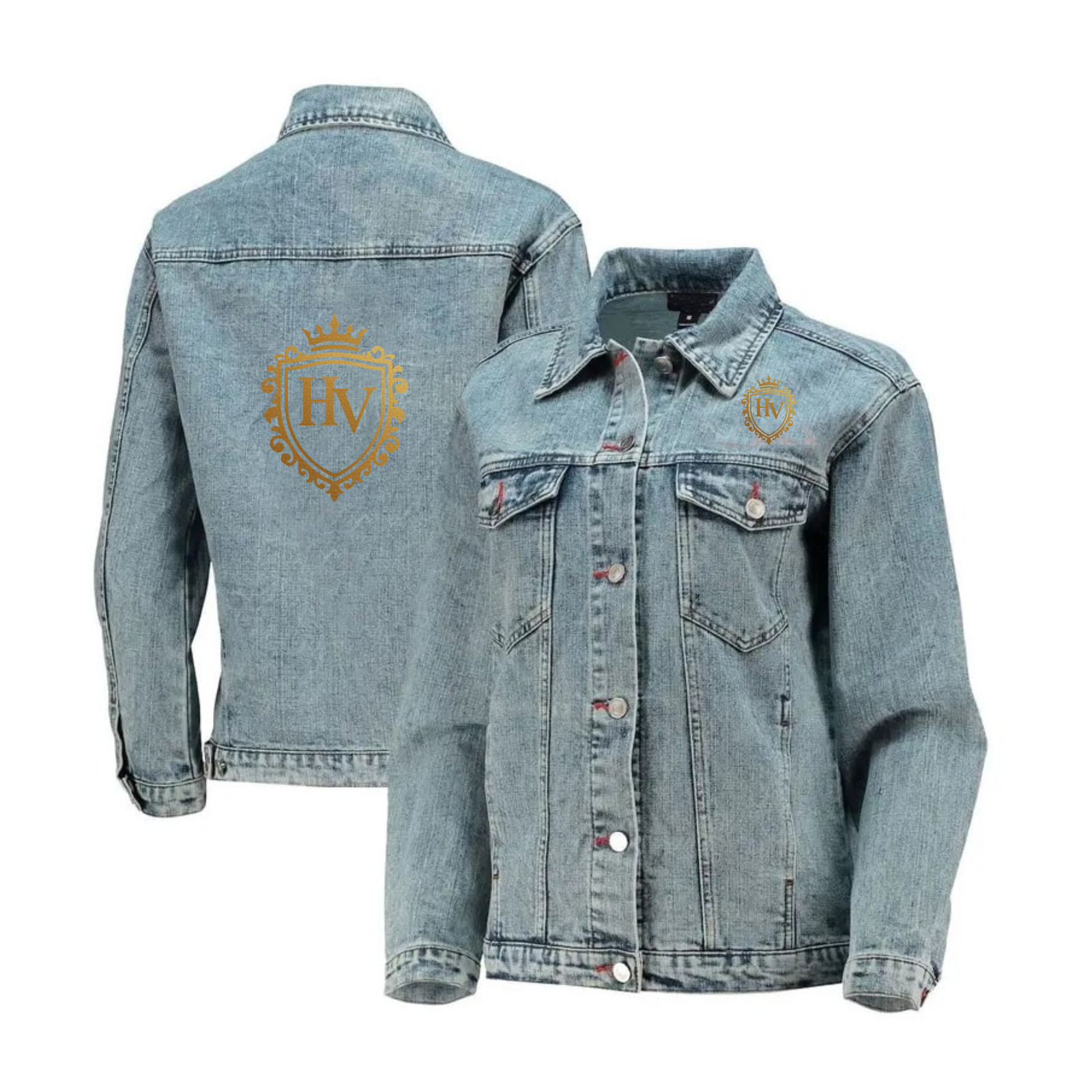 4 Denim Jackets - Image 1