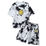 Oversized T-shirt + shorts