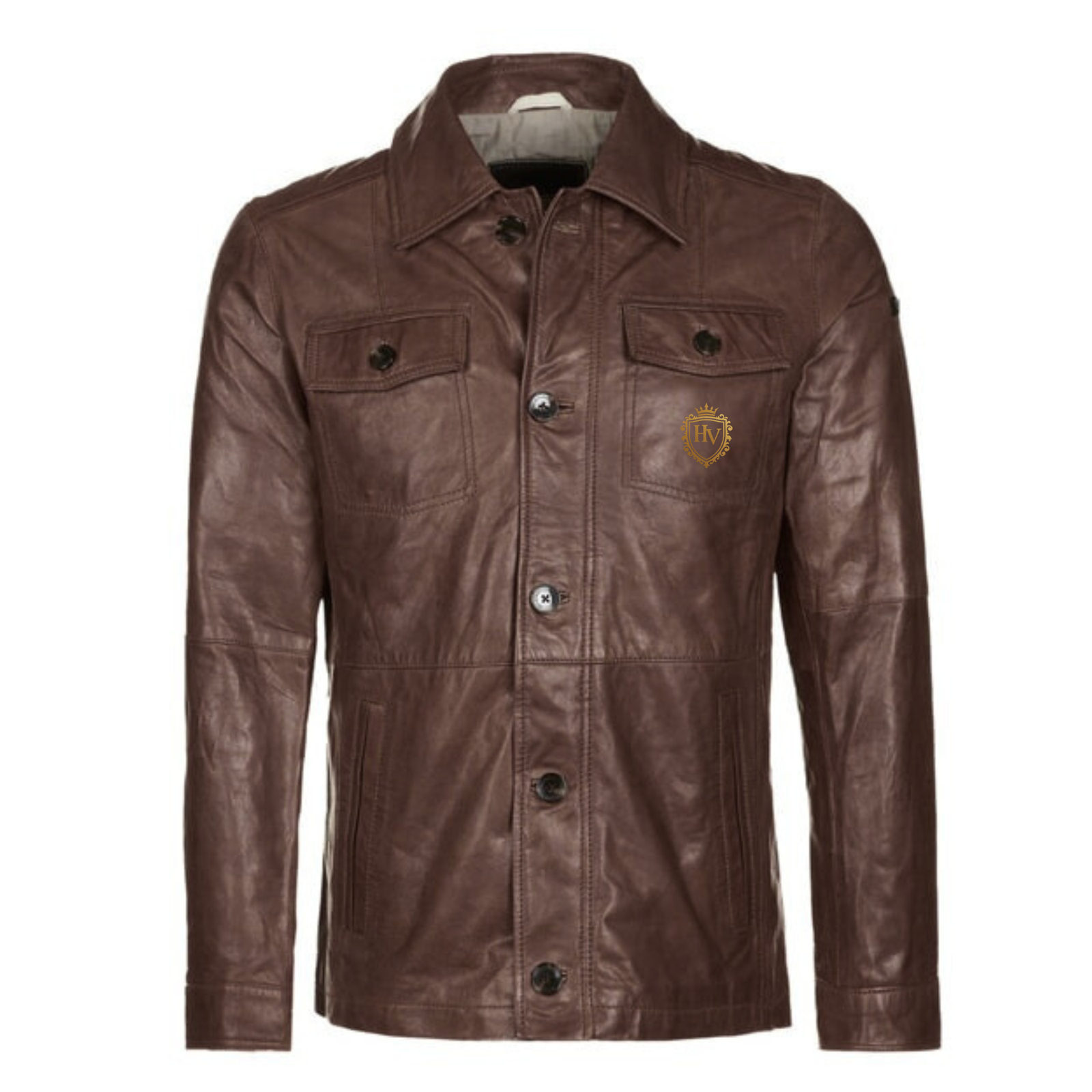 6 Leather jackets - Image 1